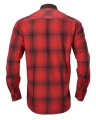 Koszula Härkila Driven Hunt Red/Black - tył, myśliwska odzież outdoorowa z doskonałą wentylacją i ergonomicznym krojem, zapewniająca komfort podczas długich wędrówek.