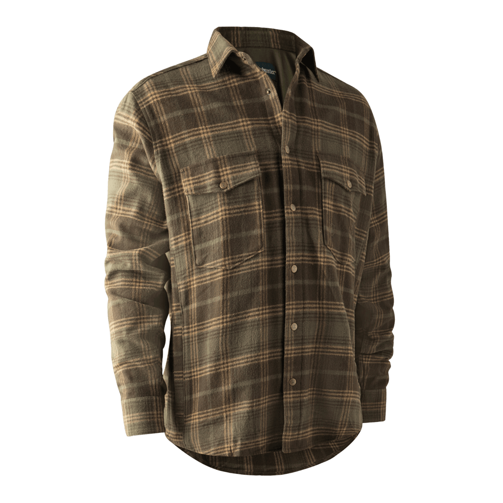 Koszula Noah Deerhunter 8436 - widok z przodu w eleganckim wzorze, idealna na każdą okazję.