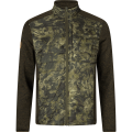 Kurtka Seeland Theo Hybrid Camo w kolorze kamuflażu, widok z przodu - idealna na polowanie i aktywności na świeżym powietrzu.