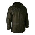 Kurtka Deerhunter Chasse 5746 w kolorze khaki, widok z przodu - idealna na outdoorowe przygody i polowania. Funkcjonalny design, doskonałe dojście do kieszeni i wytrzymały materiał.