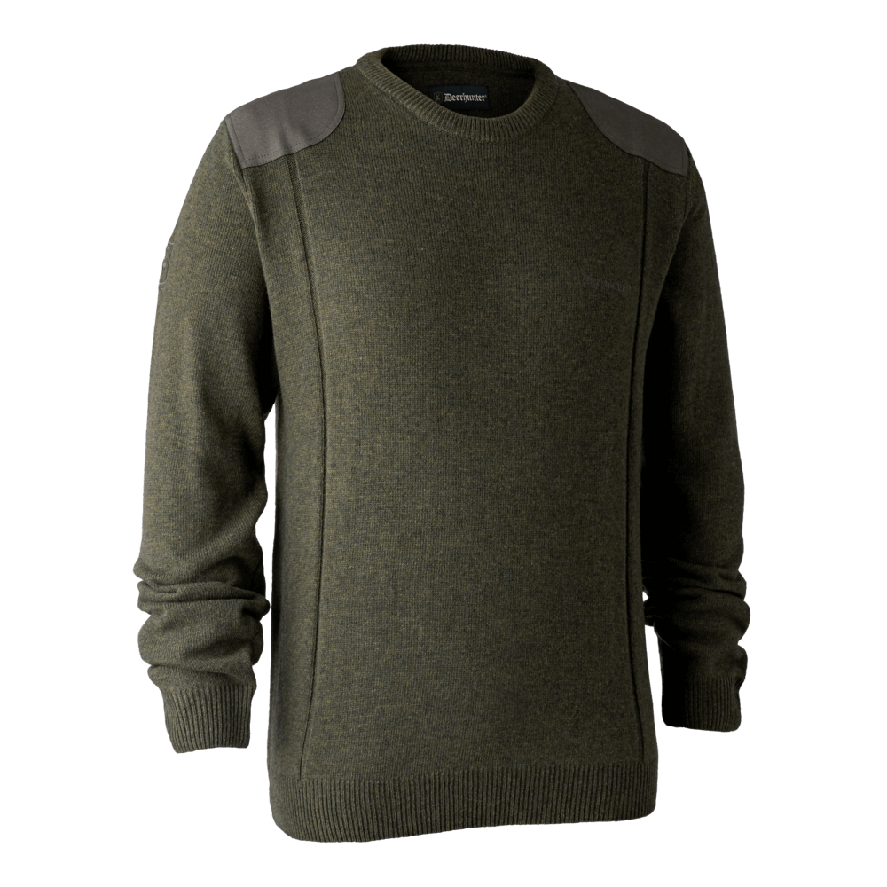 Sweter Deerhunter 8636 - widok z przodu, elegancki wzór, wysokiej jakości materiał, idealny do outdoorowych aktywności i codziennego użytku.