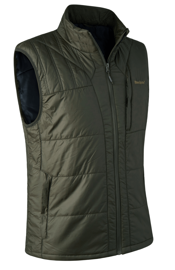 Kamizelka Heat Deerhunter 4914 - widok z przodu, idealna na chłodne dni, oferująca komfort i styl w polowaniach.