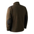 Kurtka polarowa Deerhunter Muflon Fleece 5721 - widok z tyłu, doskonała do aktywności na świeżym powietrzu, z ergonomicznym krojem i stylowym designem.