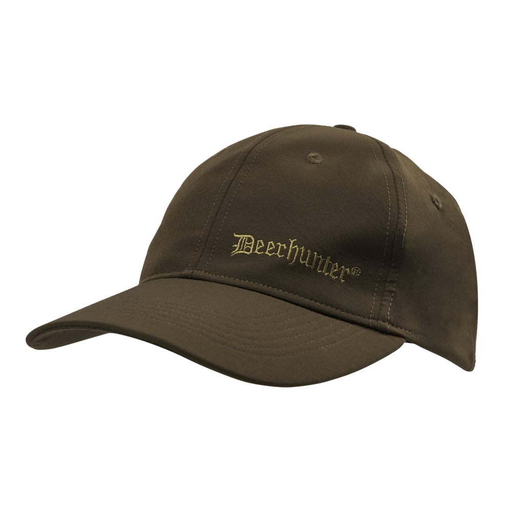Czapka Excape Deerhunter 6581 - przód czapki z logo Deerhunter, idealna na polowania i aktywności na świeżym powietrzu.