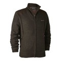 Sweter Carlise Deerhunter 8371 w kolorze dark elm - przedni widok, elegancki i stylowy fason idealny na chłodne dni.