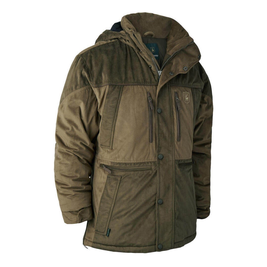Kurtka Rusky Deerhunter 5085 - widok z przodu, męski model outdoorowy, doskonała na polowanie i aktywności na świeżym powietrzu.