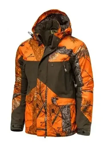 Przód kurtki Tagart Thunder Thermo 2 Flame Plus - odporna na warunki atmosferyczne, z ociepleniem.