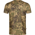 T-shirt Härkila Deer Stalker Camo - widok z tyłu, funkcjonalny design i wygodny krój, doskonały na aktywności na świeżym powietrzu.