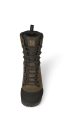 Härkila Forest Hunter Hi GTX Willow Green - solidny but myśliwski z przodu, zapewniający doskonałe wsparcie i komfort podczas długich wędrówek w terenie.