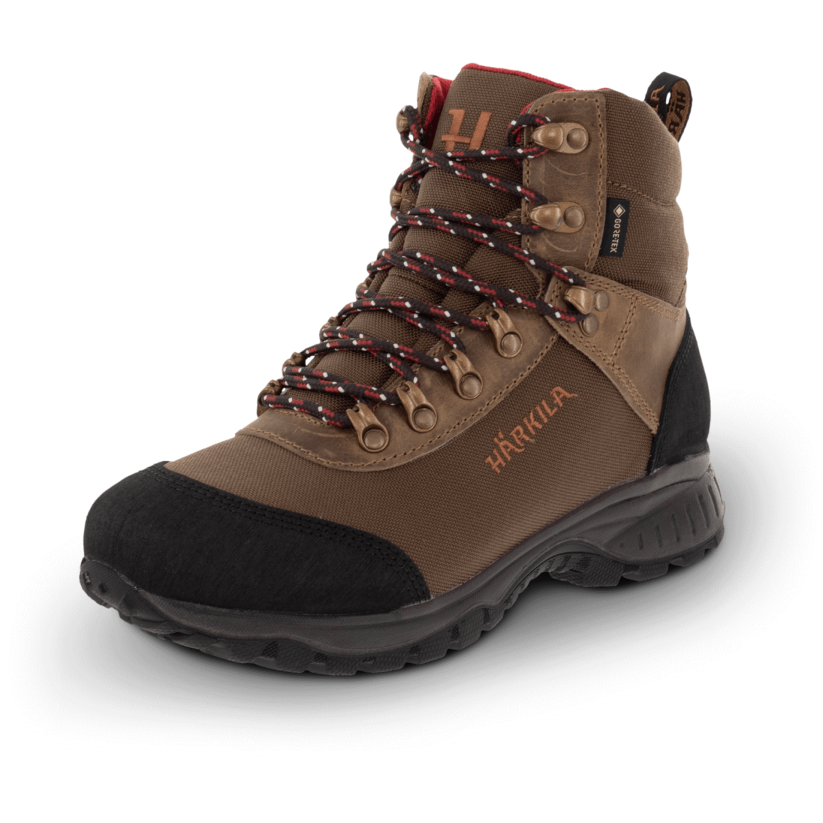 Buty Härkila Wildwood 2.0 GTX MID Women - profil boczny, wytrzymałe i stylowe obuwie outdoorowe dla kobiet.