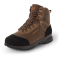 Buty Härkila Wildwood GTX MID - widok boczny z przodu, idealne na wyprawy w terenie.