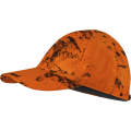 Czapka Seeland Avail Camo InVis Orange Blaze - przedni widok, idealna na polowania i aktywności.