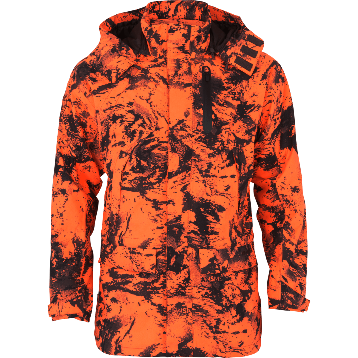 Kurtka Härkila Wildboar PRO HWS - widok z przodu, idealna do polowania i aktywności na świeżym powietrzu.