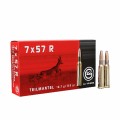 Opakowanie amunicji Geco kal. 7x57 R TM 10,7g - wytrzymałe, estetyczne, idealne dla myśliwych i strzelców sportowych.