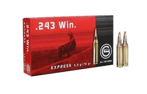 Amunicja Geco kal. 243 Win Express 4,9g