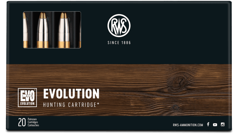 Opakowanie amunicji RWS kal. 308 Win 11,9g Evolution - wysoka jakość i precyzja dla strzelców.