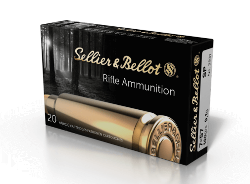 Opakowanie amunicji Sellier&Bellot KAL. 7x57, 9,0g SP - wysokiej jakości naboje do strzelania.