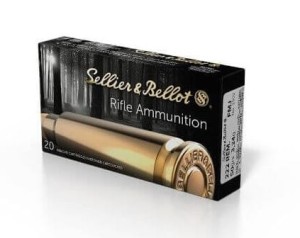 Amunicja Sellier&Bellot KAL. 222 REM FMJ 3,24g