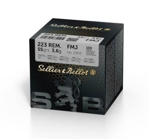  Amunicja Sellier&Bellot  223 Rem FMJ 3,6g