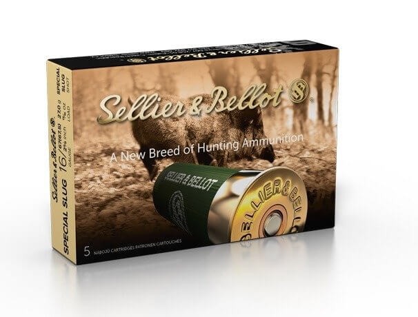 Opakowanie amunicji Sellier & Bellot Breneka kal. 16/67 – wysoka jakość, niezawodność. Idealna do strzelectwa sportowego i myślistwa.