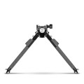 Bipod MDT Ckye-Pod Standard Single Pull rozłożony - stabilna podstawka do strzelania.