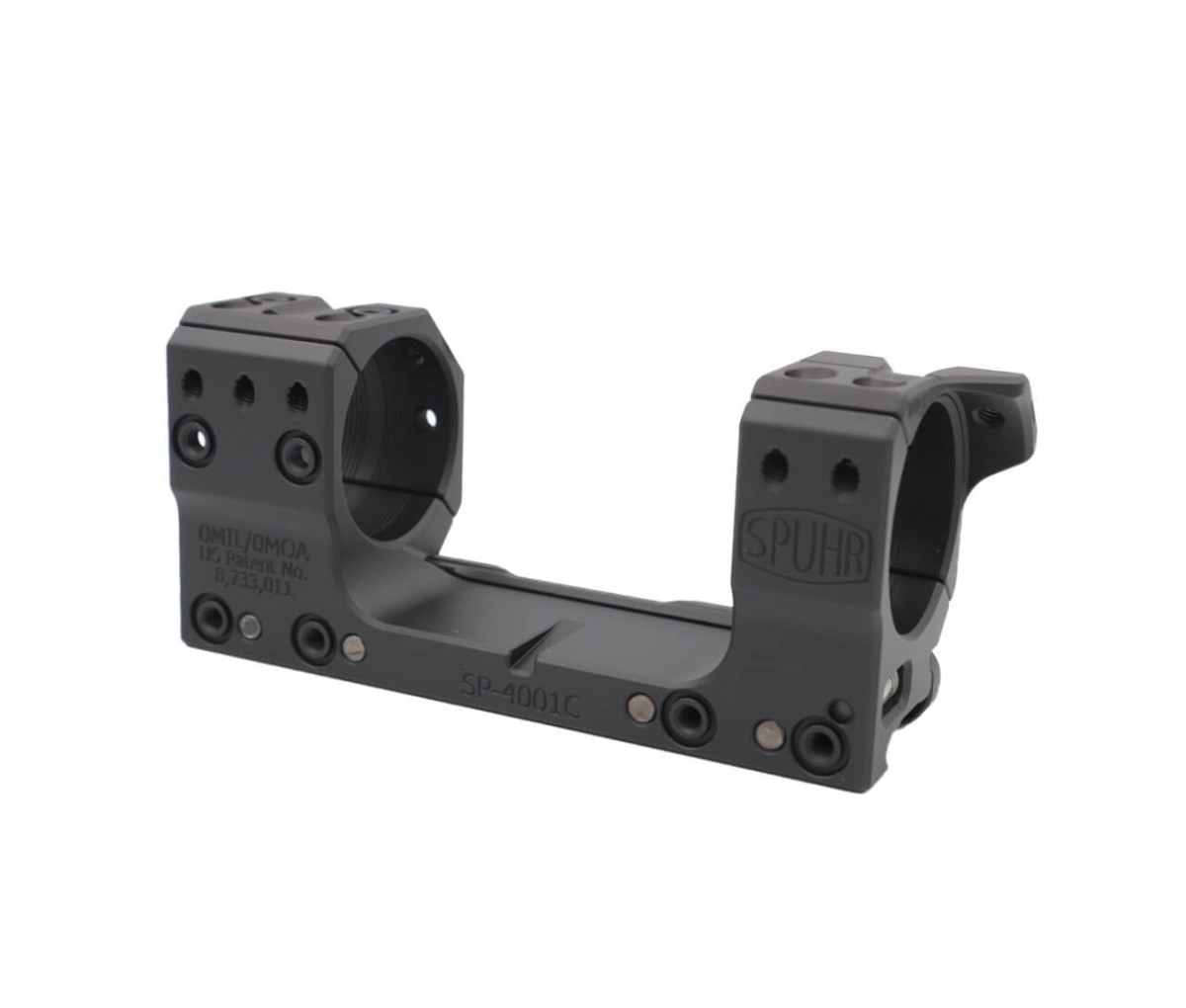 Montaż SPUHR SP4001C 34mm 0 MOA H-30mm L-120mm - zapewnia stabilność i dokładność przy strzelaniu.