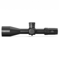 Luneta Arken Optics EP-5 5-25x56 FFP MIL - widok boczny, pokazujący smukłą sylwetkę i solidne mocowanie.