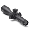 Luneta Arken Optics EP-5 5-25x56 FFP MIL - widok z tyłu, z uwydatnionymi regulacjami dioptrycznymi i ergonomicznymi elementami.