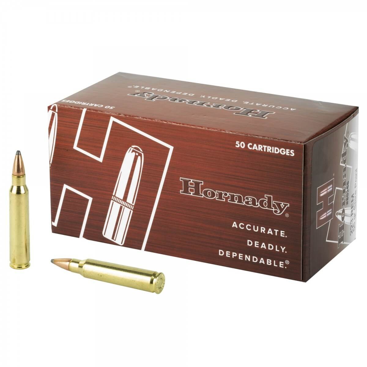 Amunicja Hornady kal. 222 Rem SP 3,2g  - opakowanie amunicji 50 szt.