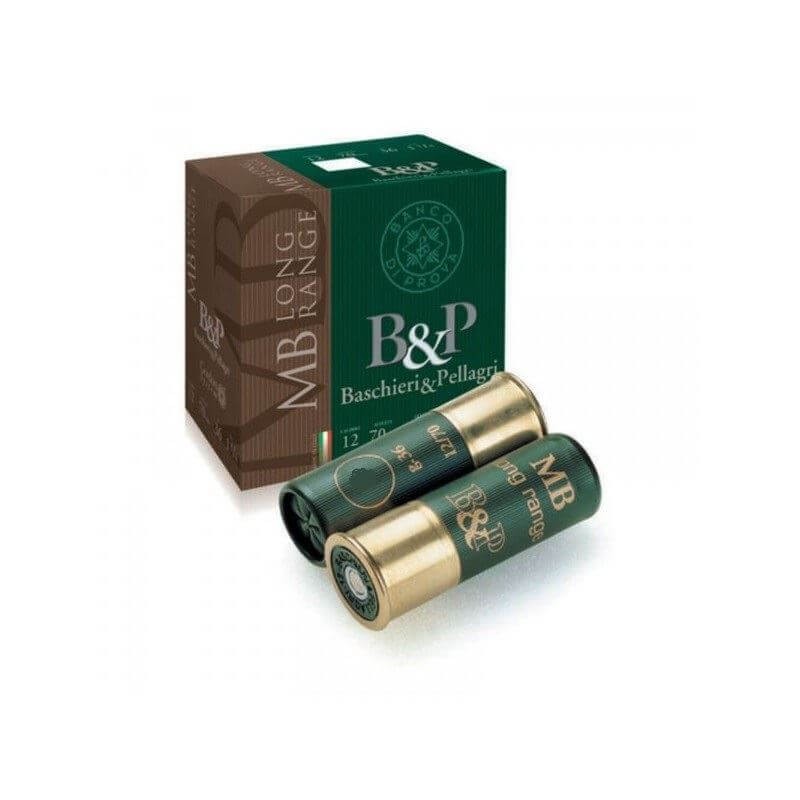 Amunicja Śrutowa B&P Long Range kal. 12/76 [2] 36g - opakowanie amunicji 25 sztuk.
