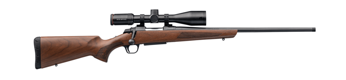 Sztucer Browning A-Bolt 3+ Hunter kal. 30-06 - widok boczny, klasyczny karabin myśliwski o wysokiej jakości wykonania, idealny do polowań i strzelectwa.