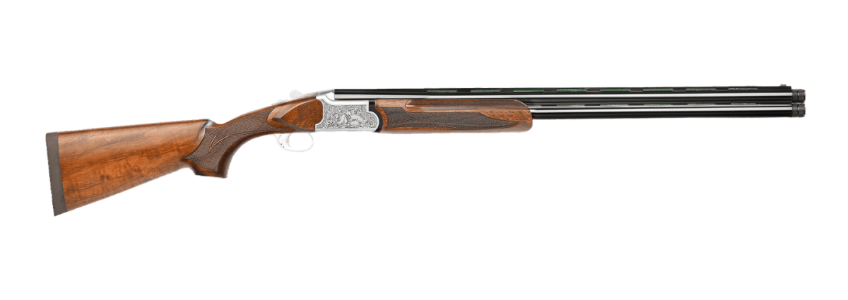 Bock Kral Arms Tundra TW0003 kal. 12/76 - strzelba bokiem z lufą skierowaną w prawo, idealna do strzelectwa sportowego i myślistwa.