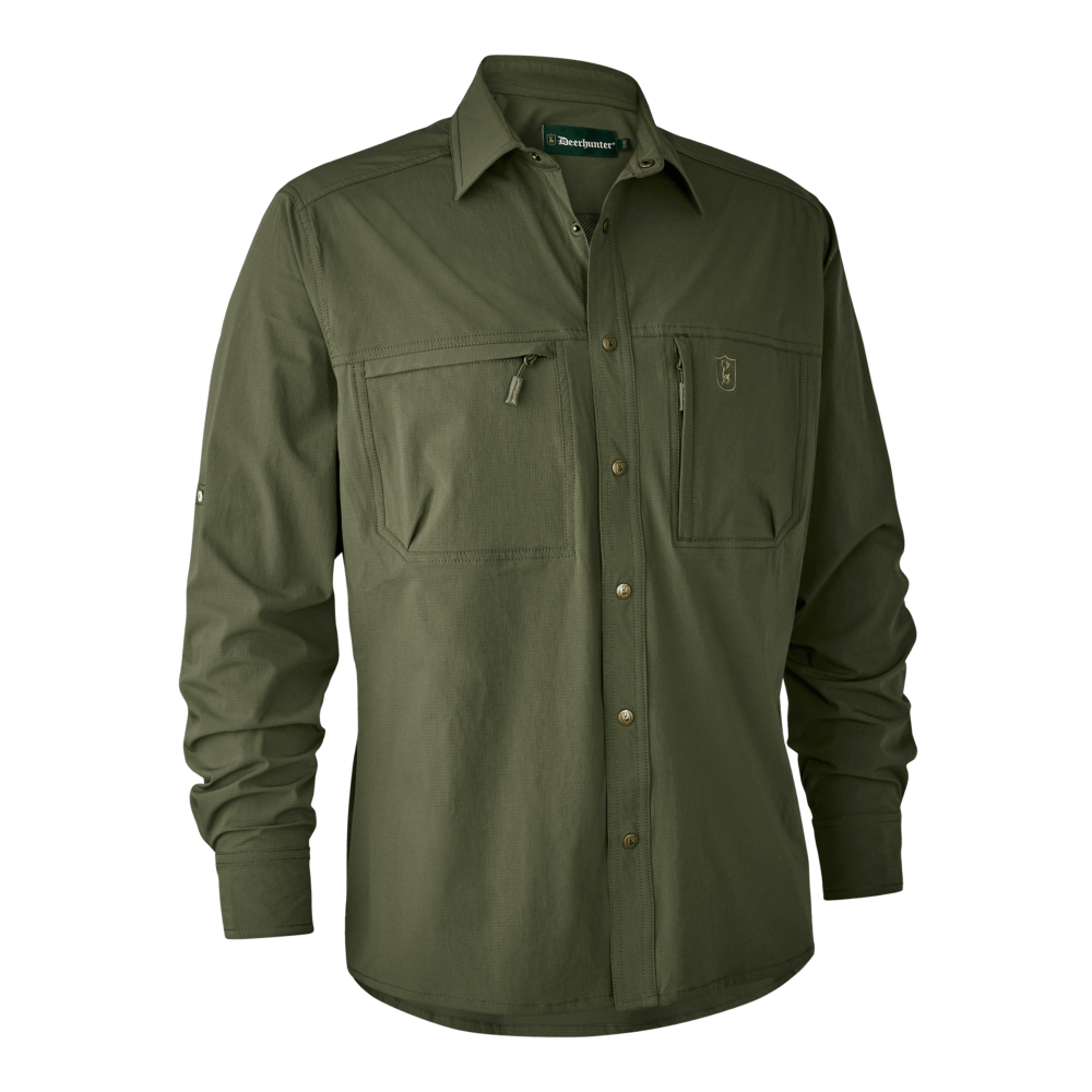 Koszula Anti-Insect Deerhunter 8883 - widok z przodu, idealna do ochrony przed owadami w terenie.