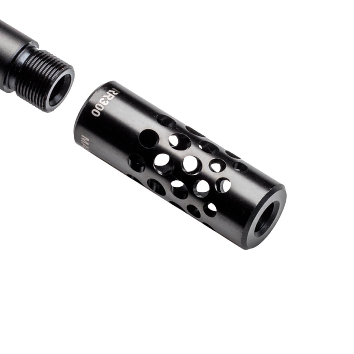 Kompensator Browning T1 M14x1, wysokiej jakości akcesorium do broni, redukujące odrzut i poprawiające stabilność strzałów.