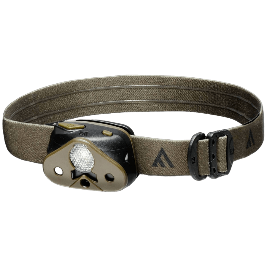 Latarka czołowa Mactronic Nomad 03 340 lm, lekka i mocna, idealna do outdooru i pracy w nocy.