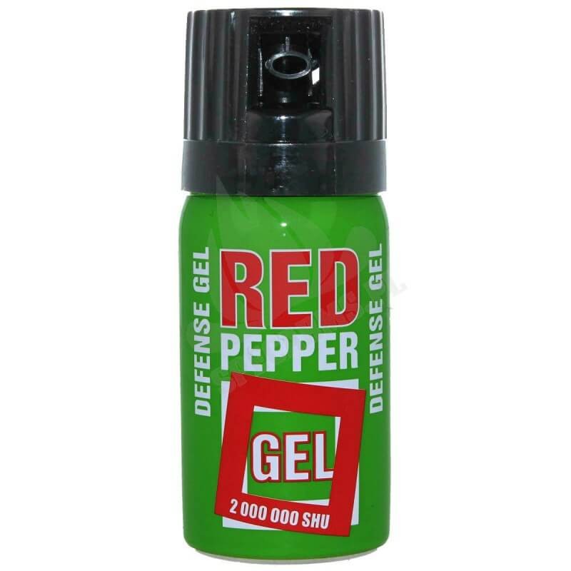 Gaz pieprzowy Red Pepper Gel 2mln SHU 40ml - skuteczny w obronie własnej.