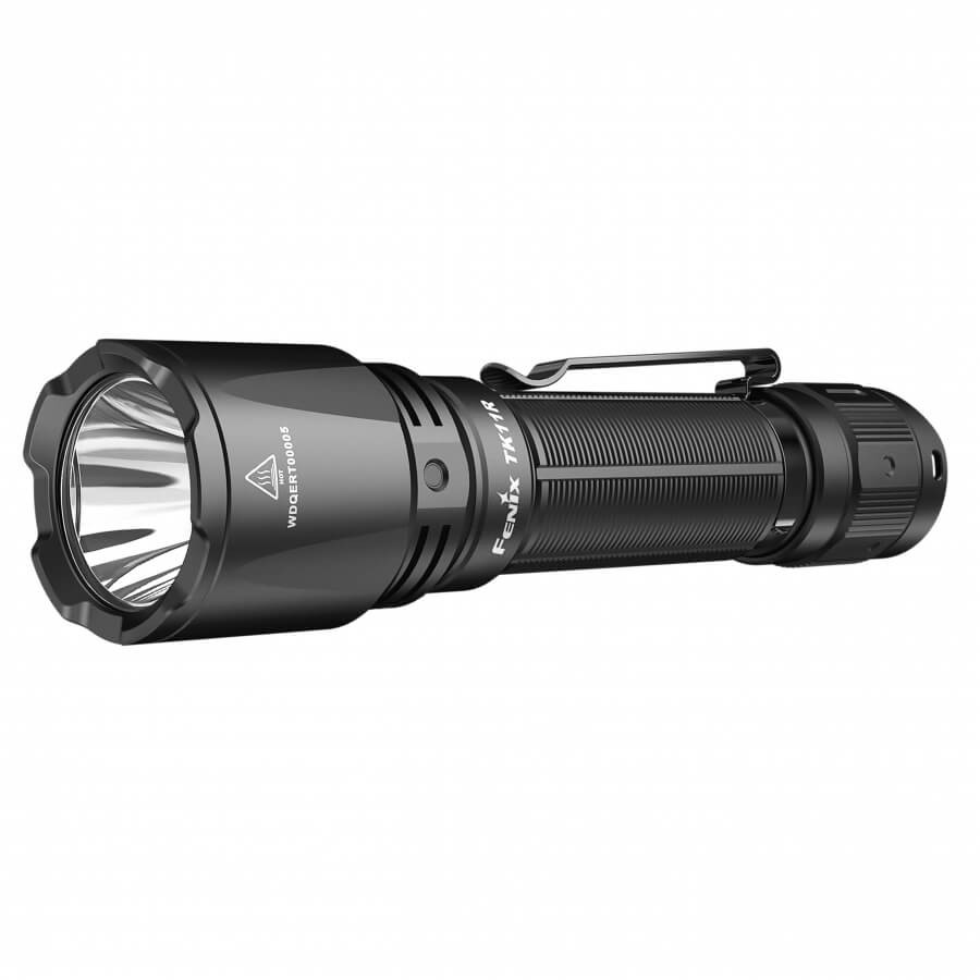Latarka Fenix TK11R, kompaktowa latarka LED o dużej mocy, idealna do użytku na co dzień i w terenie.