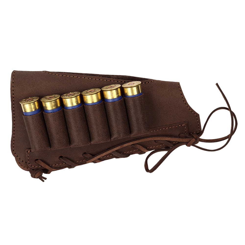 Ładownica na kolbę Leopard 2WOLFS, idealna do przechowywania śrutu R, wygodna i funkcjonalna.