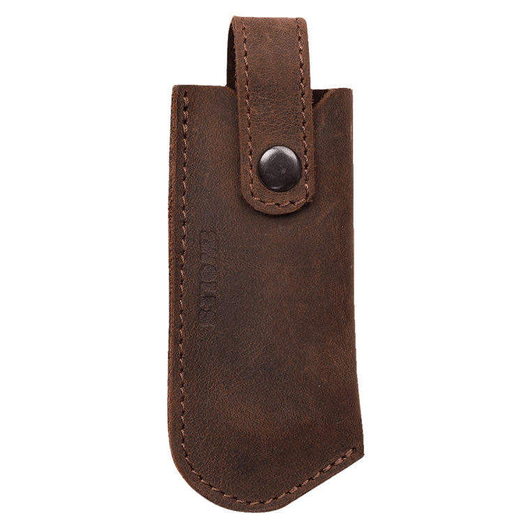 Futerał na nóż Pointer 2WOLFS - solidne wykonanie ze skóry.