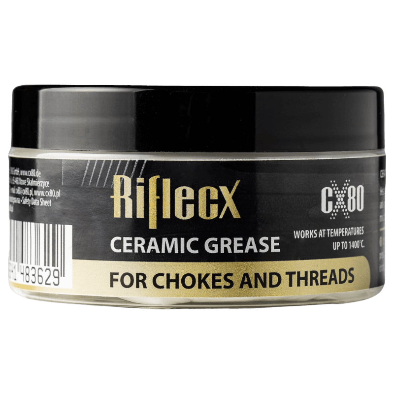 Smar do broni RifleCX Ceramic Grease - ceramiczny doskonale nadaje się do kominków w broni czarnoprochowej.
