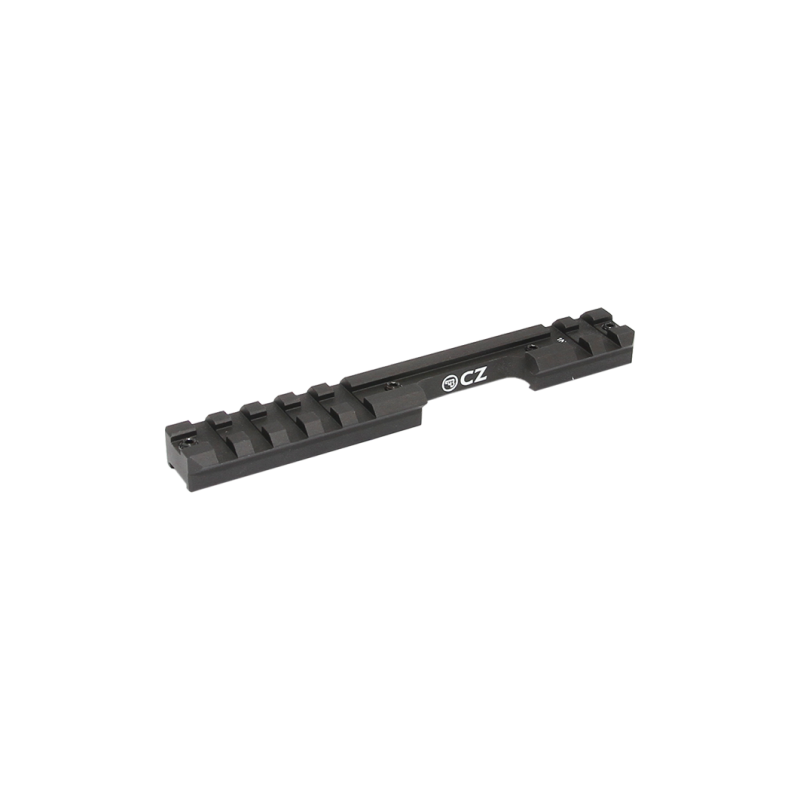 Szyna CZ 457 22LR 0MOA - krótka komora, widok z boku, pokazuje precyzję i dokładność wykonania