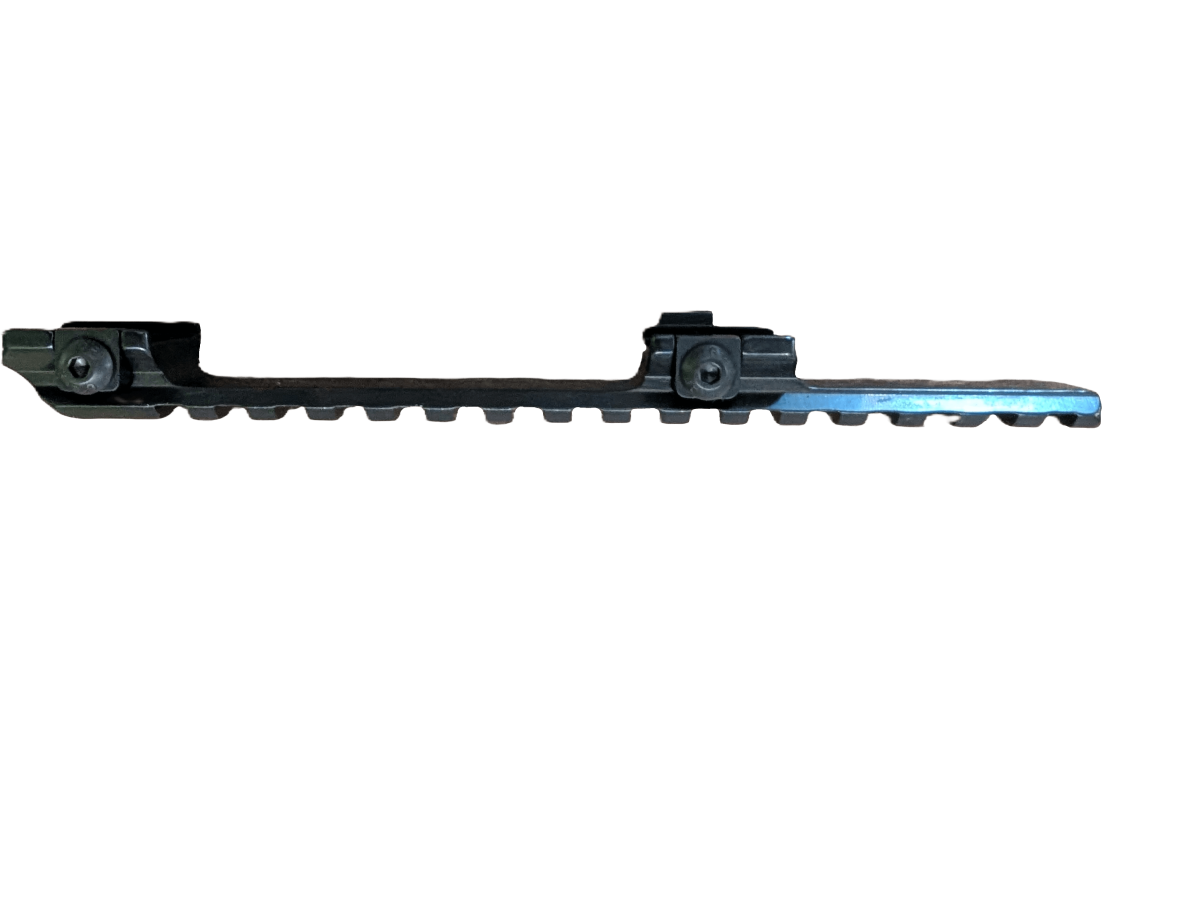 Szyna picatinny/weaver CZ557/550 długa komora, widok z boku, pokazuje precyzję i dokładność wykonania