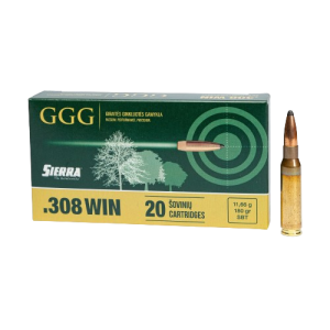 Amunicja GGG .308 180gr/11,66g Sierra SBT
