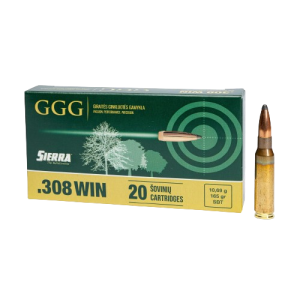 Amunicja GGG .308 165gr/10,69g Sierra SBT