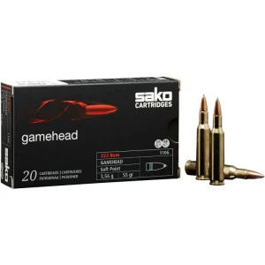 Amunicja kulowa SAKO . 222 Gamehead 3,56g