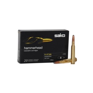Amunicja kulowa SAKO 8x57 JRS HAMMERHEAD 13G