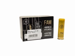 Amunicja śrutowa FAM PIONKI 20/70 24g (0) Gwiazdka