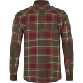 Tył koszuli Seeland Banff Red Check – prosty, regularny krój zapewniający wygodę i swobodę ruchów podczas prac terenowych lub polowania.
