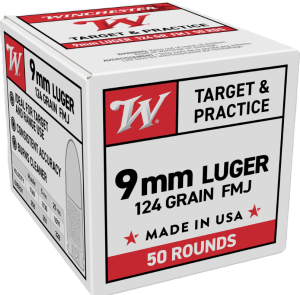 Amunicja Winchester 9mm 124gr FMJ