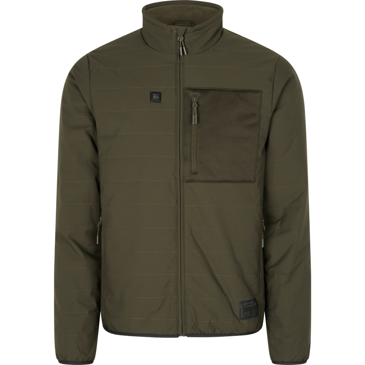 Kurtka grzewcza Seeland Celsius Heat Jacket w kolorze Pine Green – pikowana kurtka z panelami grzewczymi zasilanymi przez USB, zapewniająca komfort w niskich temperaturach.